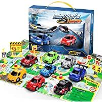 lenbest Coches Juguete- Coches para Niños- Coche Metalico Juguete- Coches de Juguetes Cars para 3 Años en adelante- 8 x…